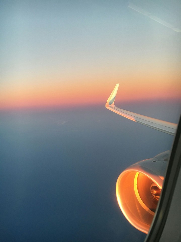 Sunset over Mailand
