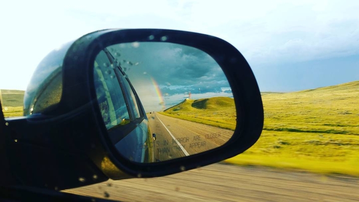 Rainbow in the Mirror
