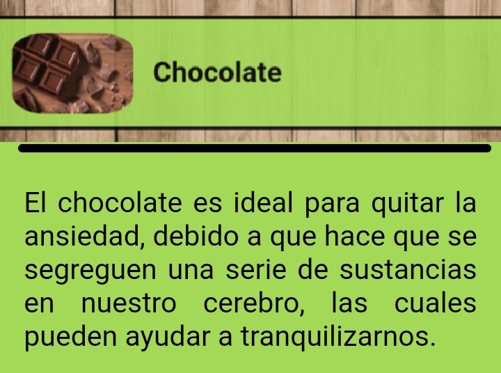 chocolate