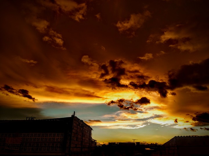Atardecer.