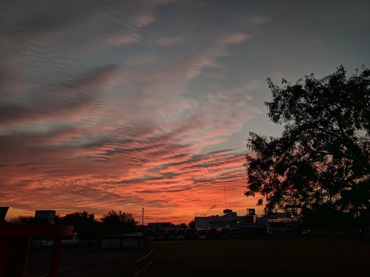 atardecer