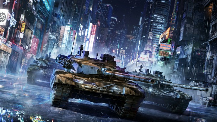 Tanks Battelfield by "Tanmay Benjwal"