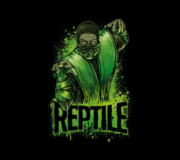 Mortal Kombat's Reptile Fan Art