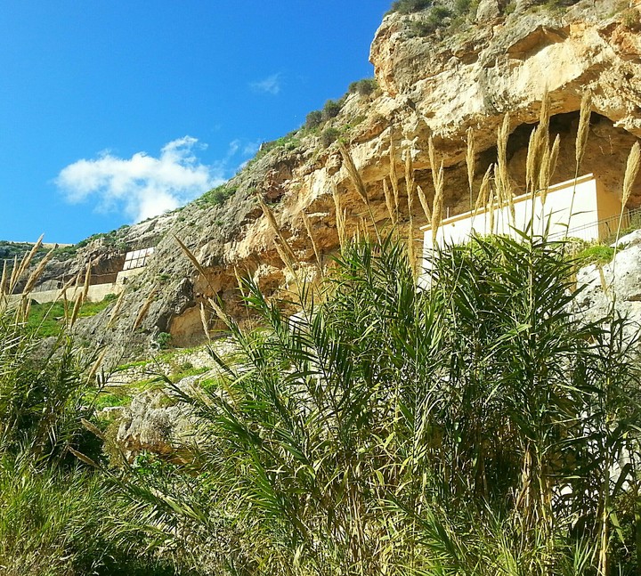 View from the valley