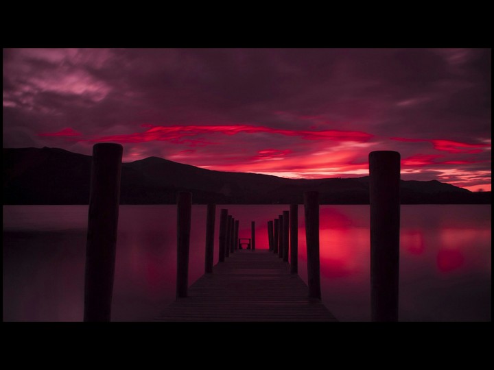 Red sky