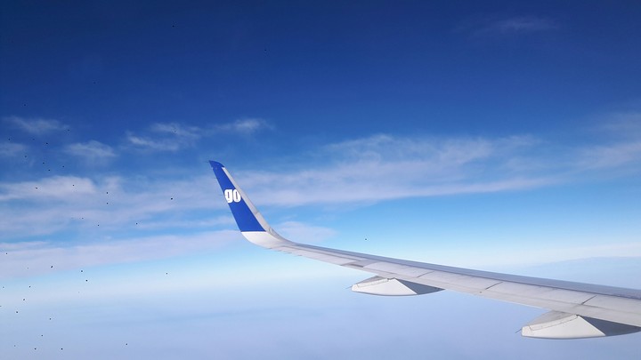 In the sky