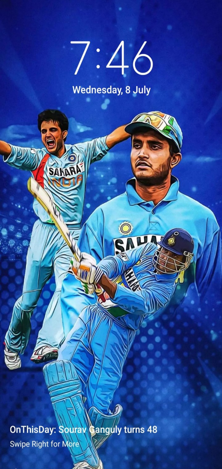 Sourav Ganguly Dada Bengal Tiger