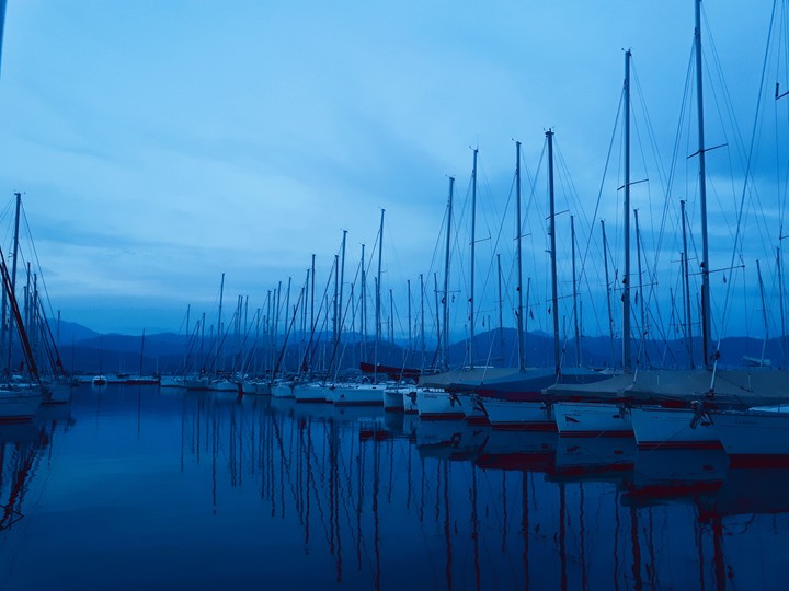 #Turkey#Fethie#yacht#sea#evening
