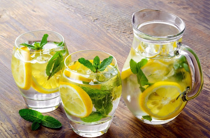 lemon juice n water 