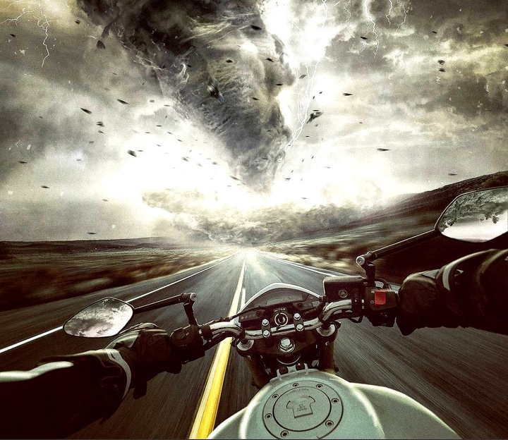 biker’s never hesitate