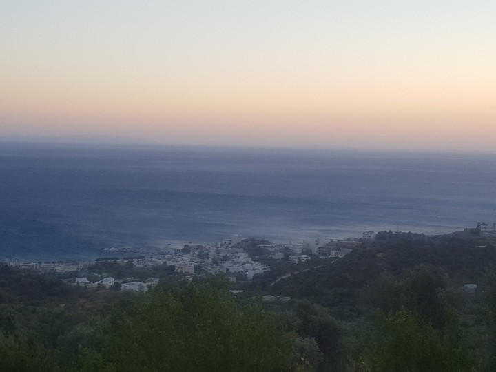 summer, sky, sea, blue, nature, village, relax, love