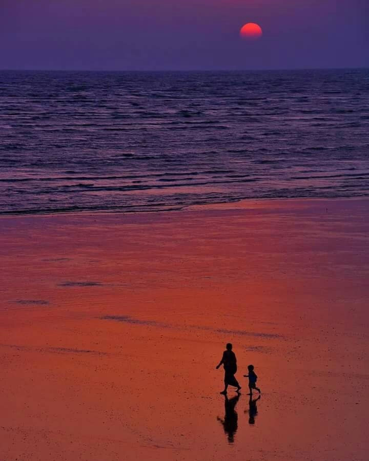 following the same path