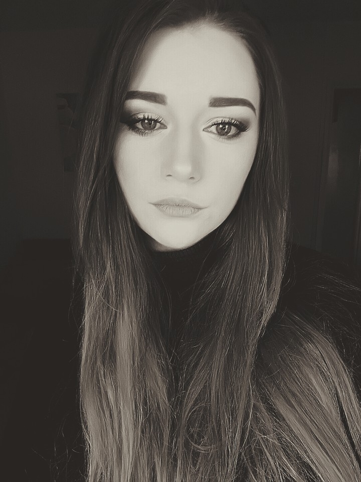 Black and white