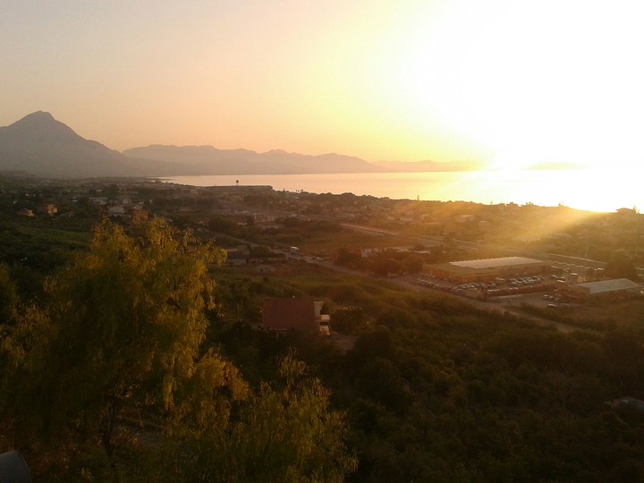 Sunset on Sicily