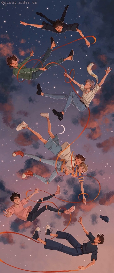 jumping, anime वॉलपेपर