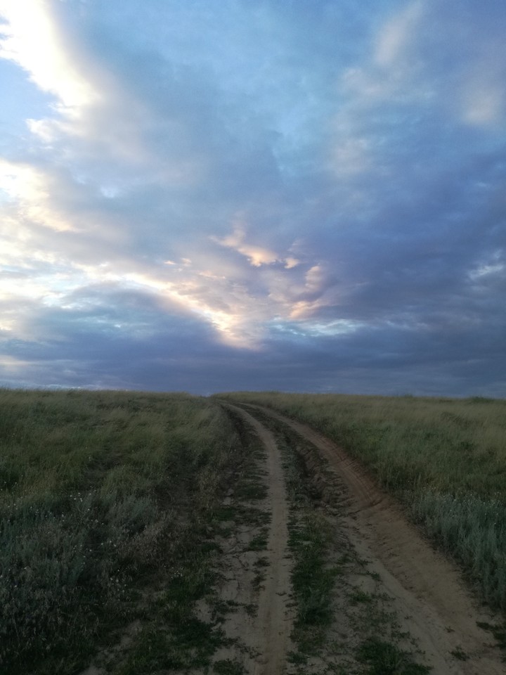 небо