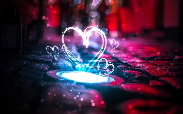Hearts of light....