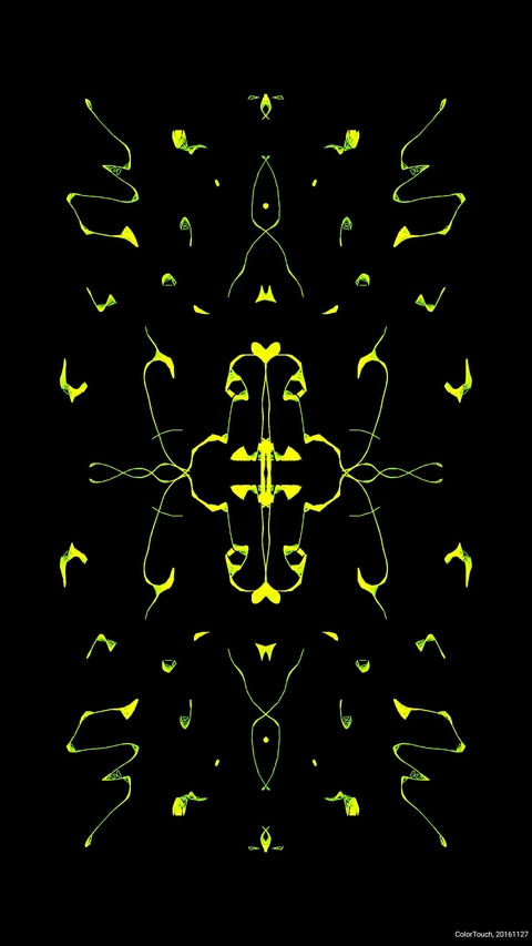 Black and Green