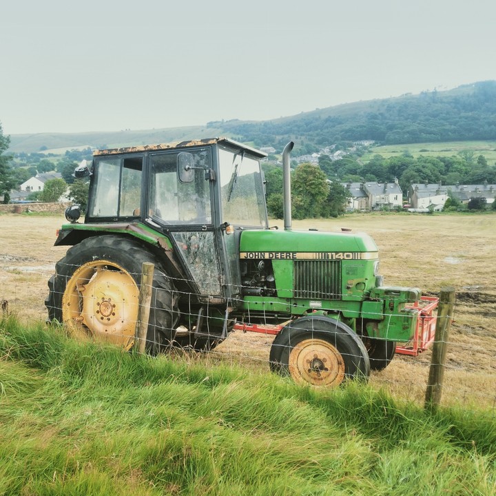 Tractor in a Field