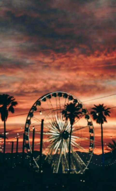 tapety sunset, afterglow