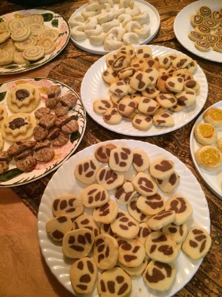 Christmas cookies ready