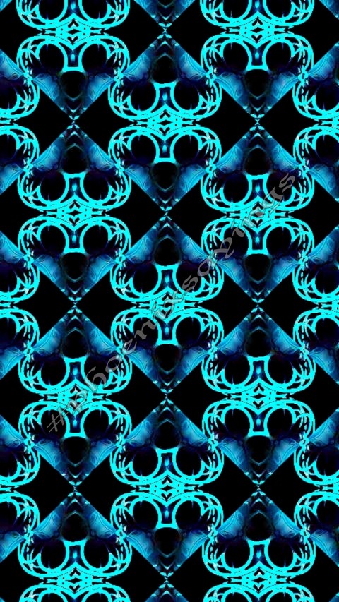 I made this kaleidoscope print from a graffiti artists tag