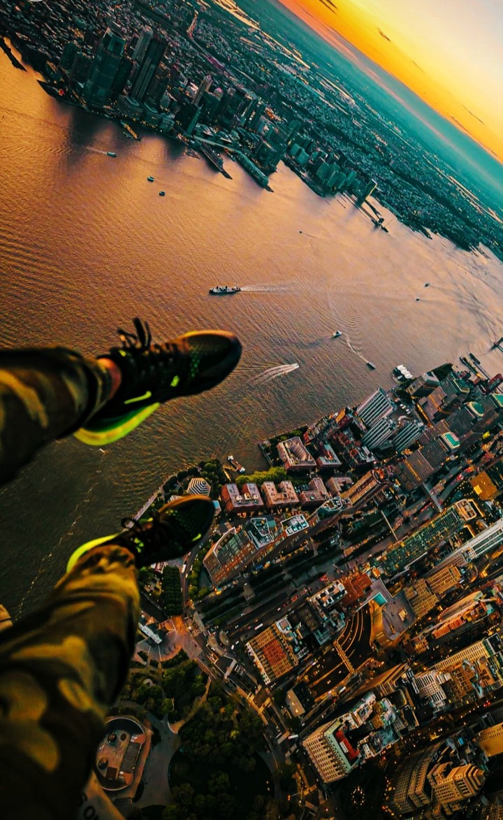 arial view