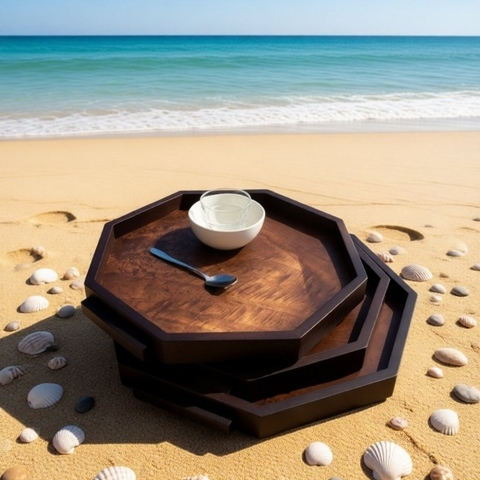 Tray and cup