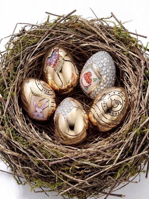 רקעים egg, spring
