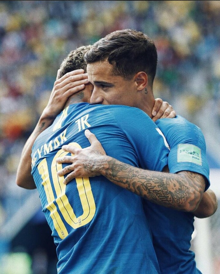 Neymar Jr and Phillipe Coutinho