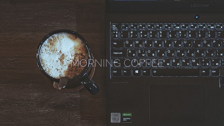 morning coffee
