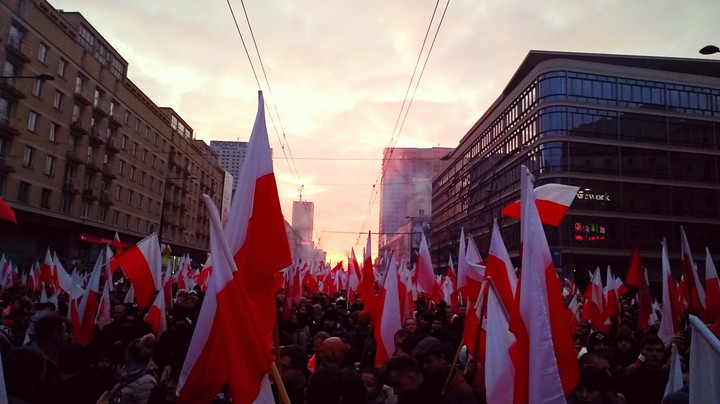 Nationalistic sunset