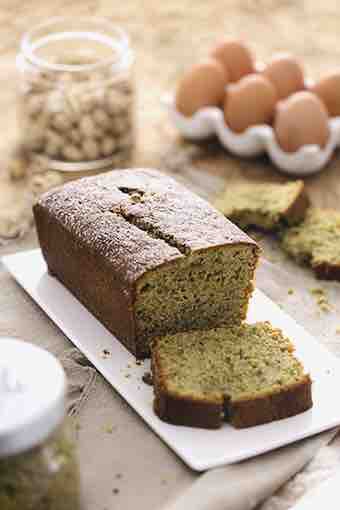 Plumcake al Pistacchio