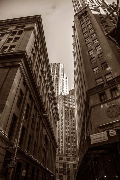 Black And White City