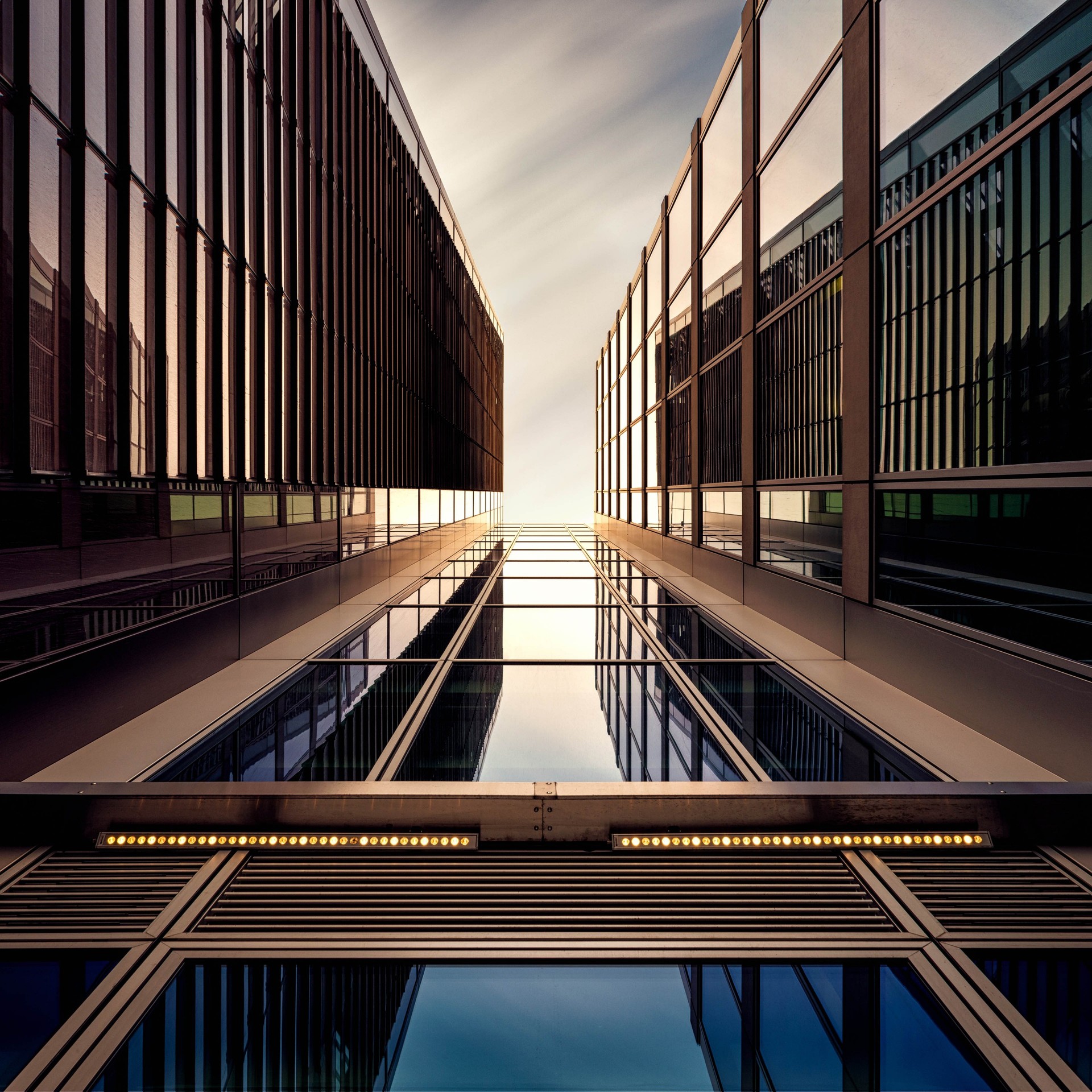 fondos de pantalla steel, symmetry