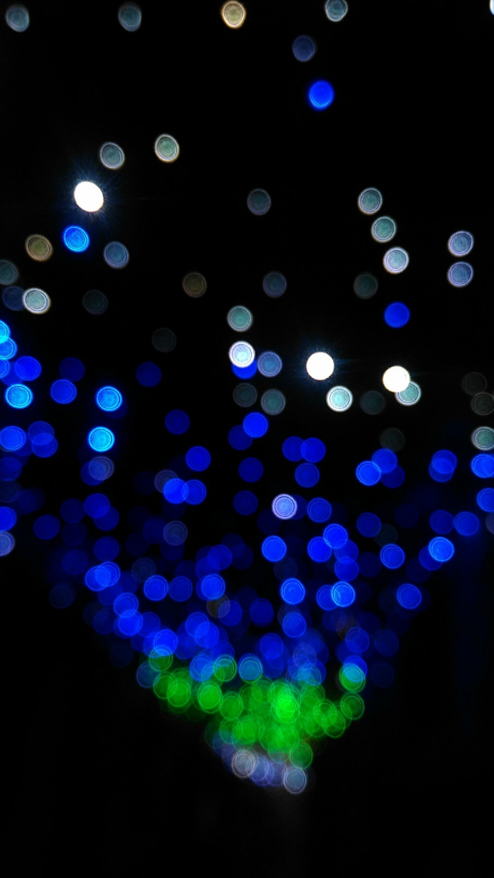 led light bokeh..