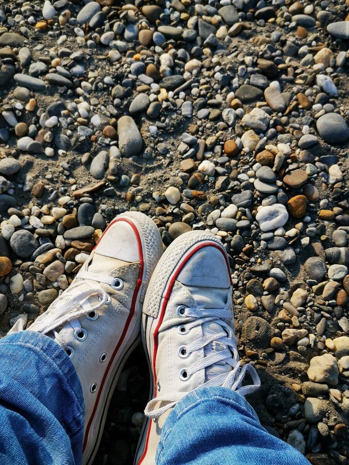 on the way