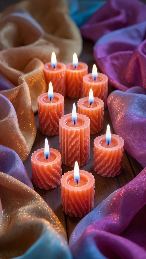 шпалери wax, candle