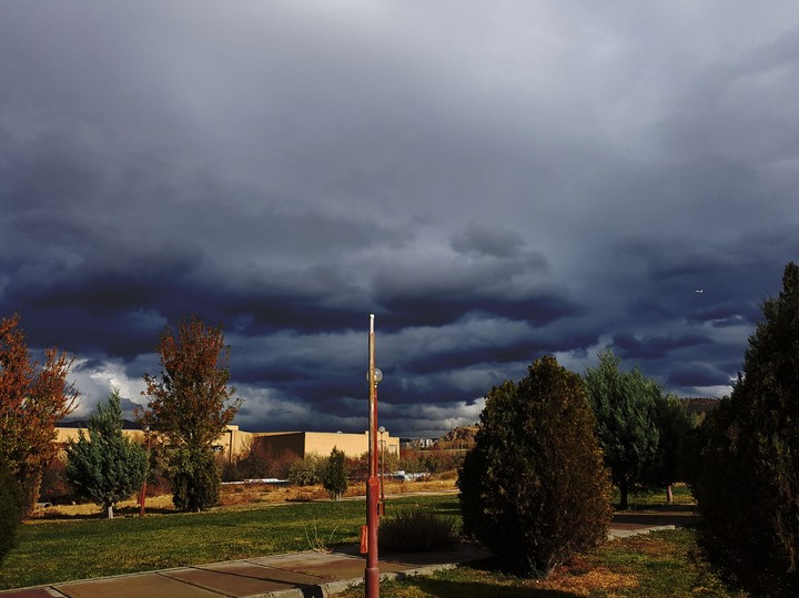 the sky of university of Tabriz