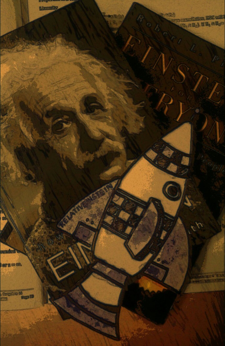 Einstein's huge fan