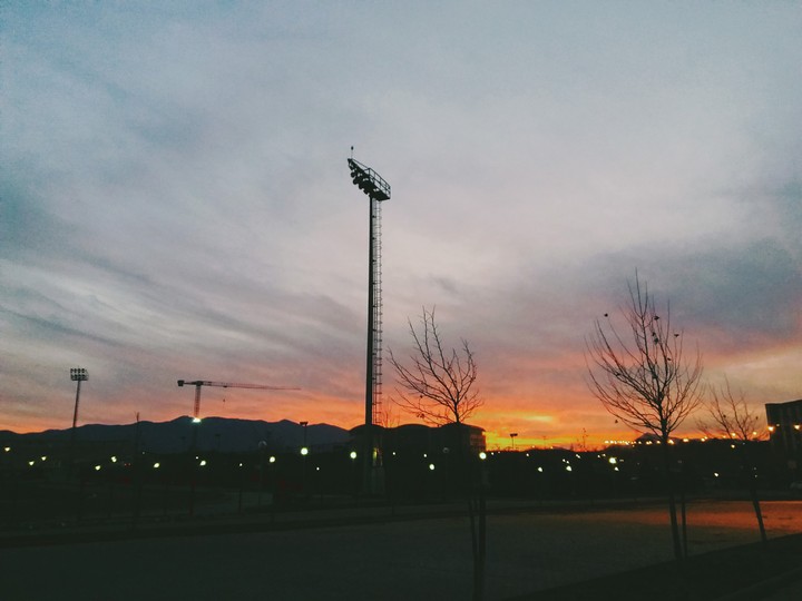 Stadium's sunfire