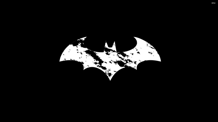 Batman Black Black and white Dark Cool Dark knight rises