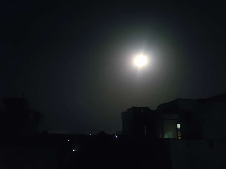 full moon ...