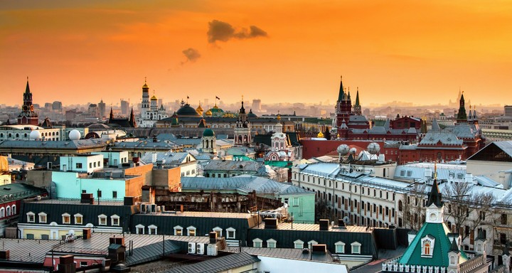 Moscow evening