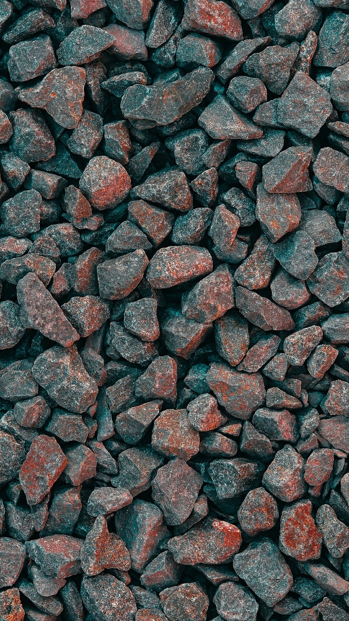 pebbles...