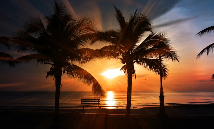 sun set