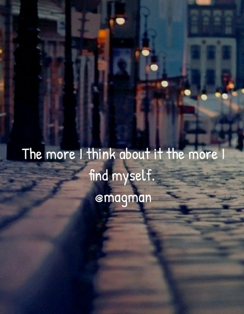 the more