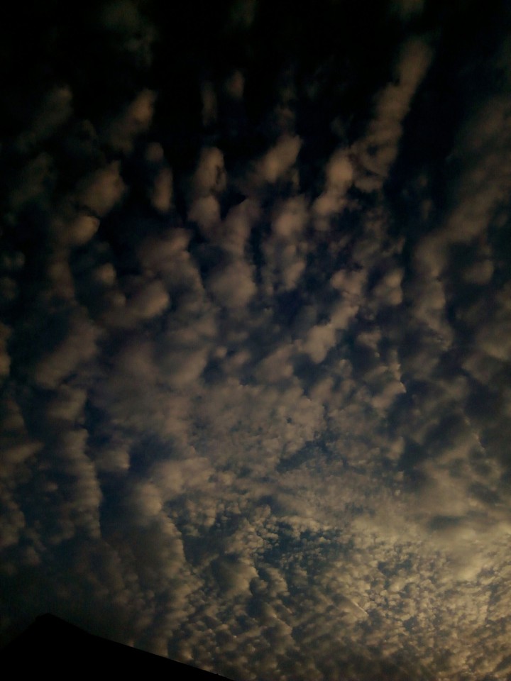 cloudy sunrise!