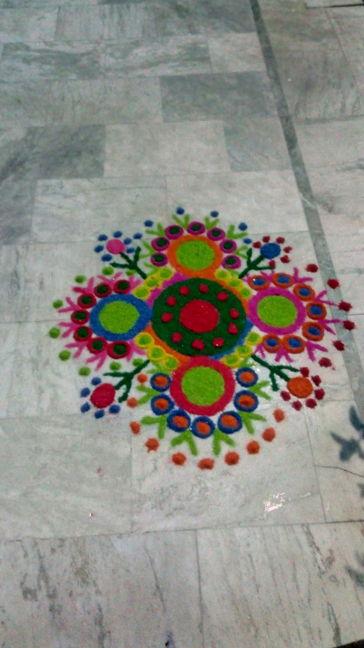 Rangoli....My Creation