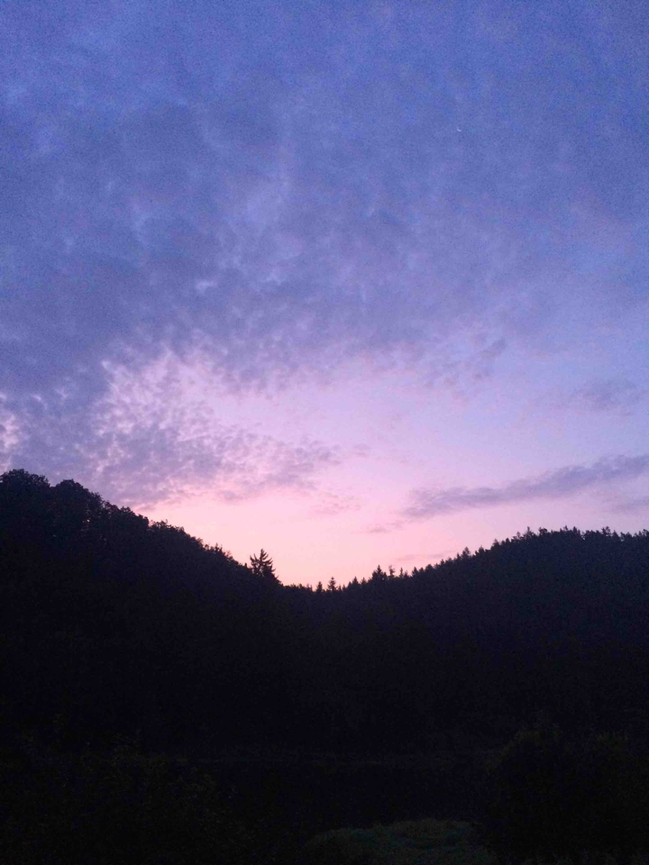pink sky